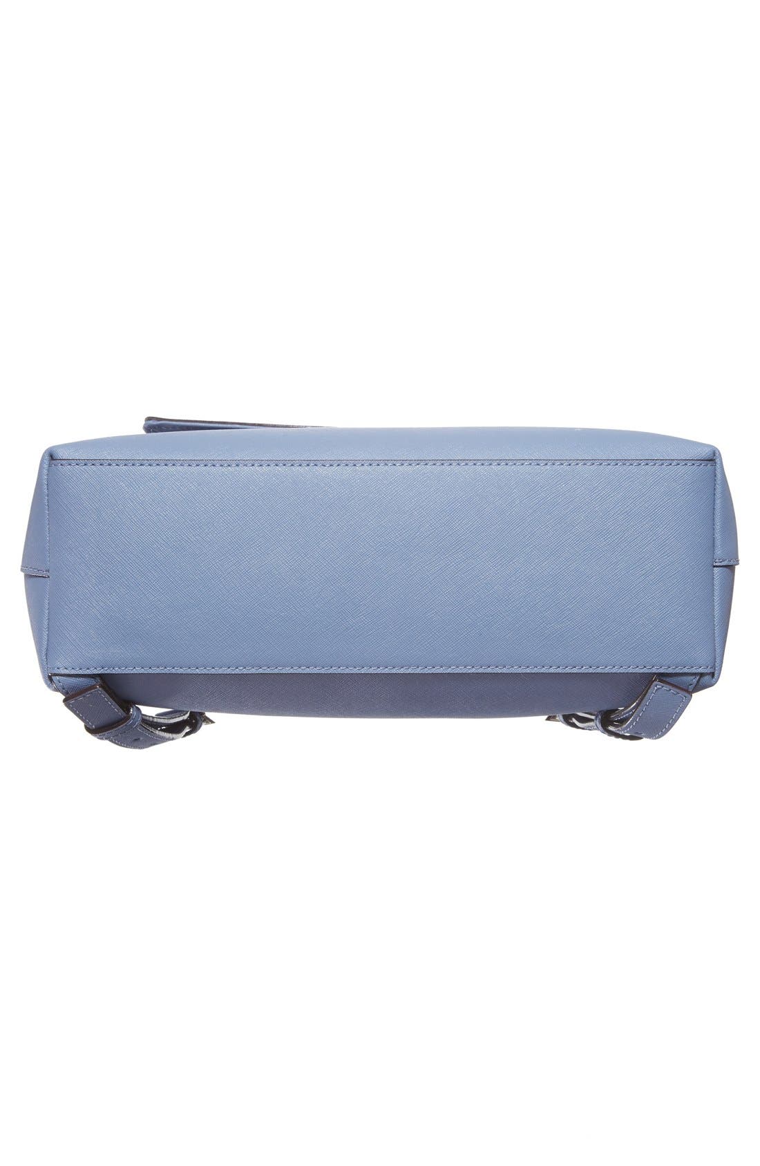'cameron street - neema' leather backpack, Alternate, color, OYSTER BLUE