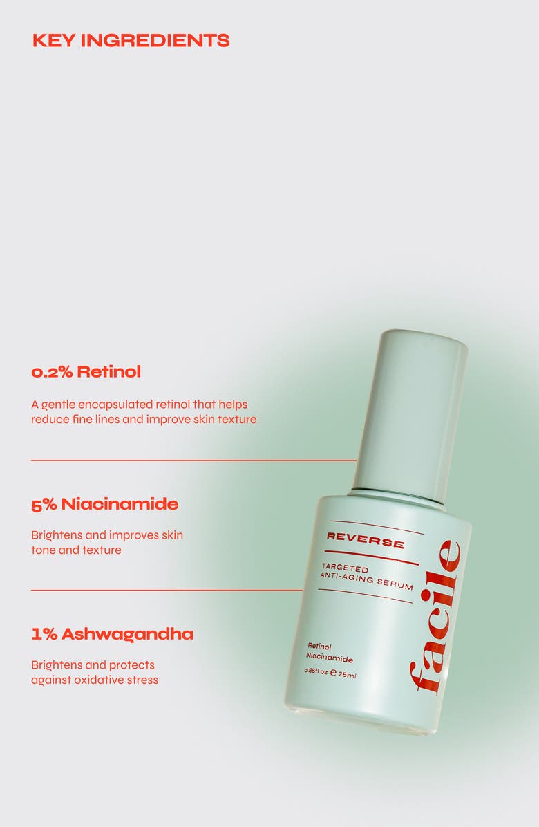 FACILE Reverse 0.2% Retinol Firming Serum, Alternate, color,