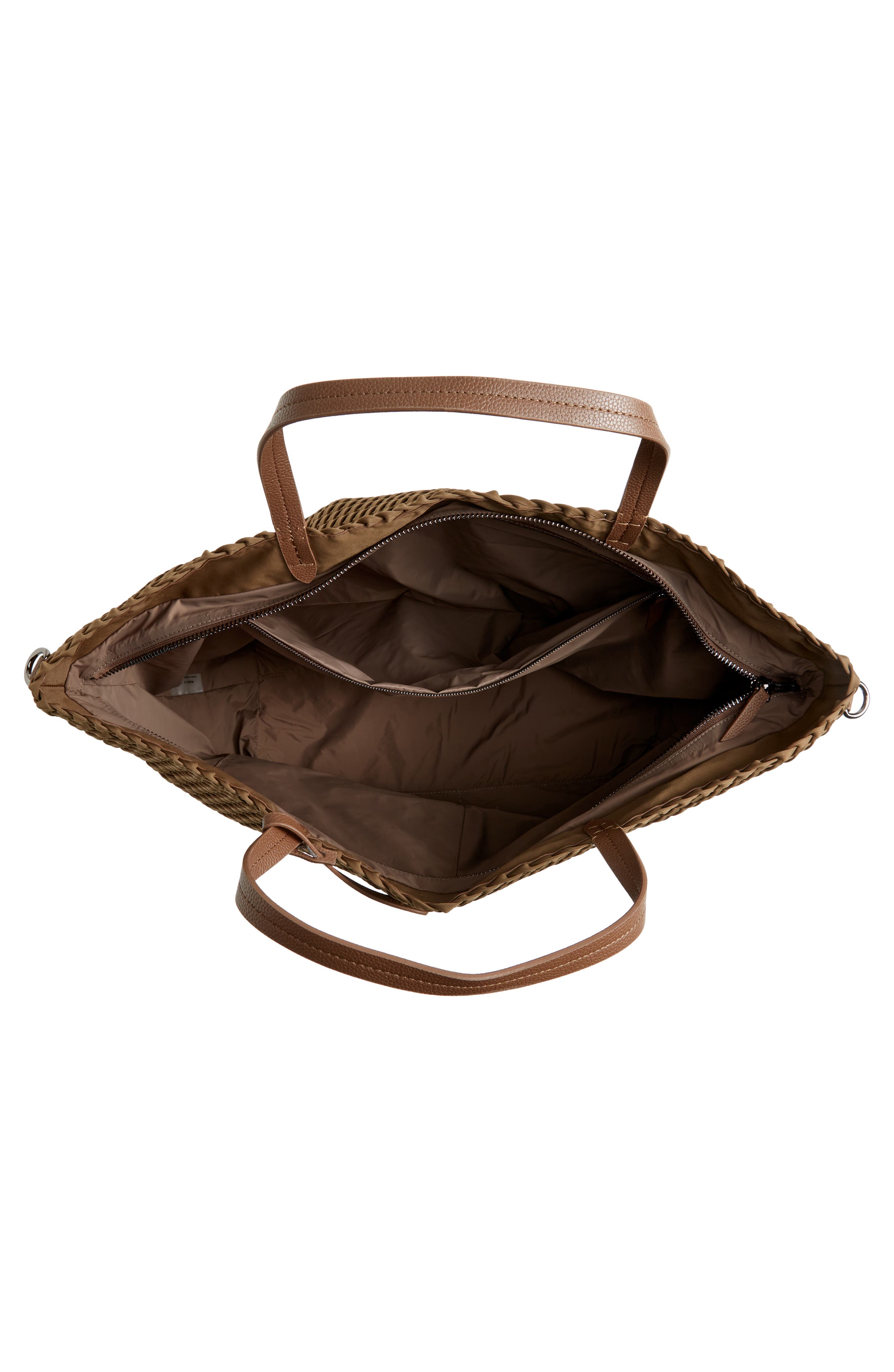 NAGHEDI Geneva Weekender Tote, Alternate, color, Mink