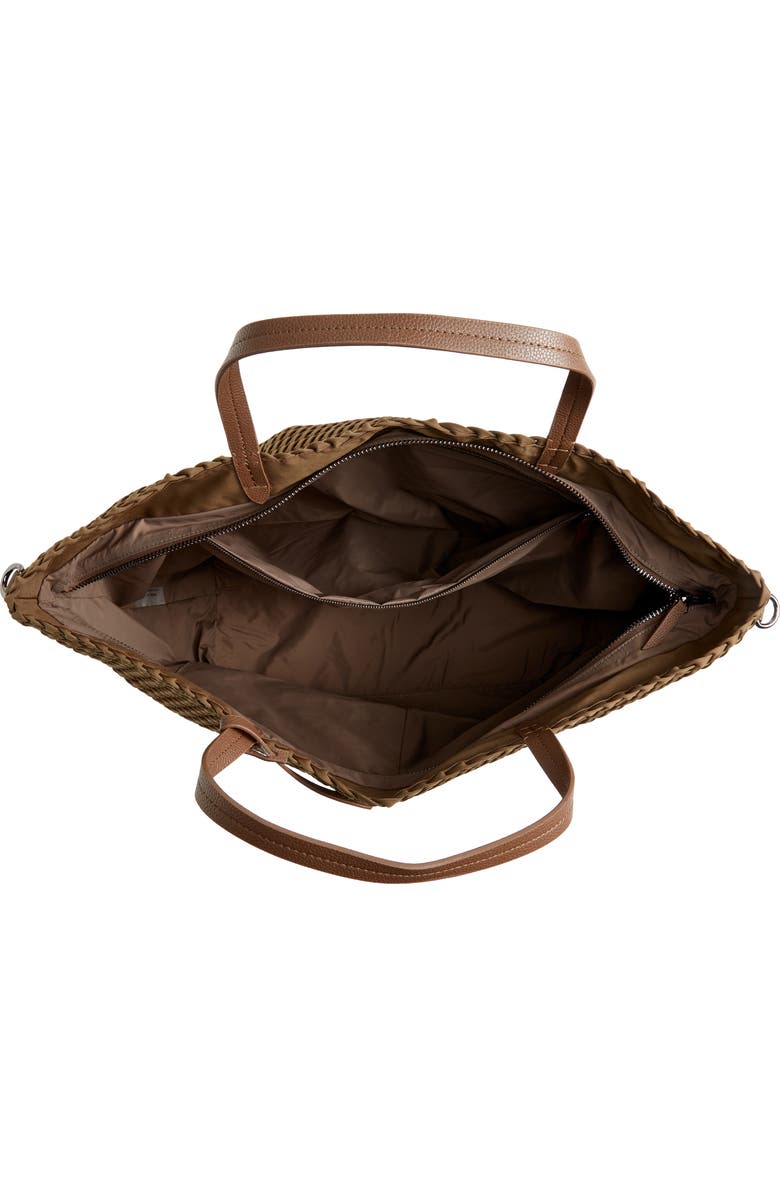 NAGHEDI Geneva Weekender Tote, Alternate, color, Mink