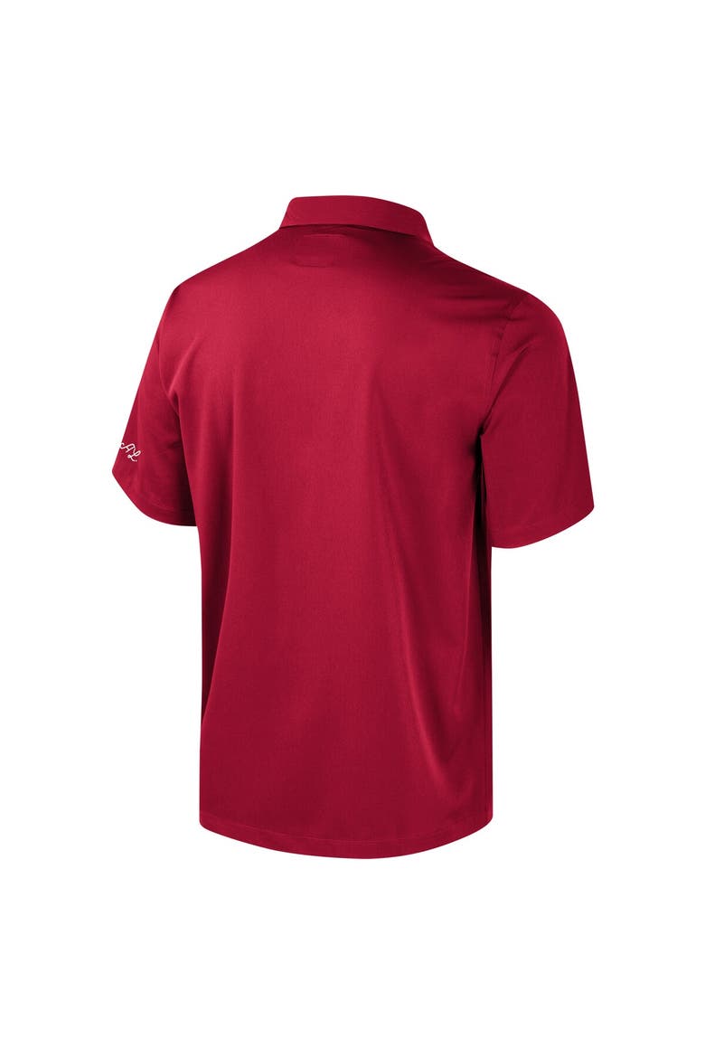 Men's Colosseum Crimson Alabama Crimson Tide Strike Bowling Button-Up Shirt, Alternate, color, Crimson