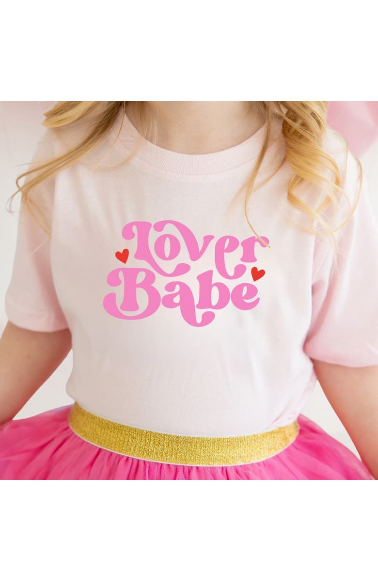 Sweet Wink Lover Babe Valentine's Day Short Sleeve T-Shirt, Alternate, color, 