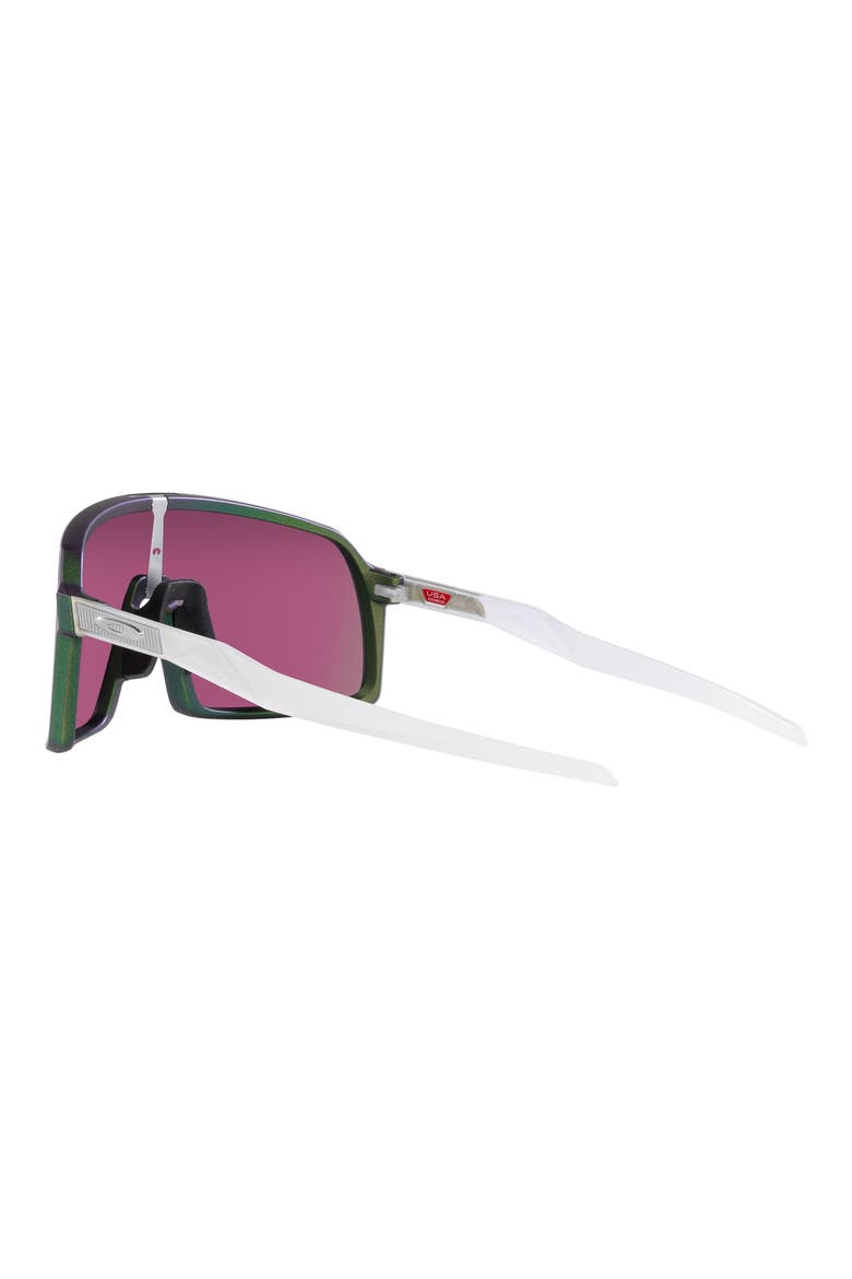 Sutro 137mm Prizm™ Wrap Shield Sunglasses, Alternate, color, SILVER