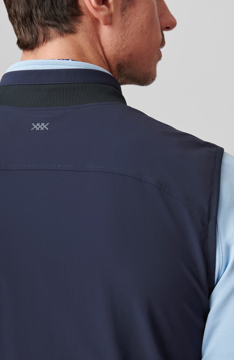 Rhone Top Flight Water Resistant Vest, Alternate, color, True Navy