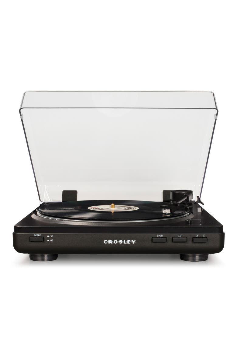 T400 Two-Speed Automatic Turntable, Main, color, BLACK