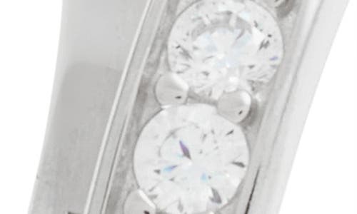 Nordstrom Set Of 2 Cubic Zirconia Rings In Silver
