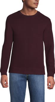 Lands' End Long Sleeve Serious Sweats Crewneck Sweatshirt