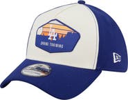 New Era Men's New Era  Stone Los Angeles Dodgers 2026 Spring Training Fan Pack Gradient 39THIRTY Flex Hat