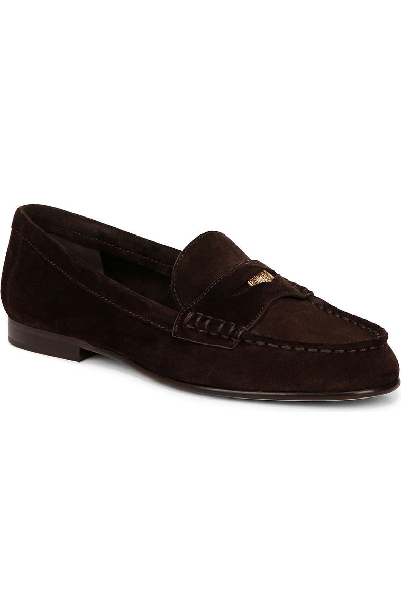 Veronica Beard Penny Loafer, Main, color, Espresso