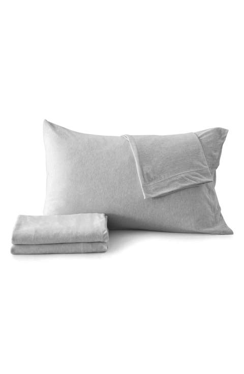 Heathered Jersey Sheet Set
