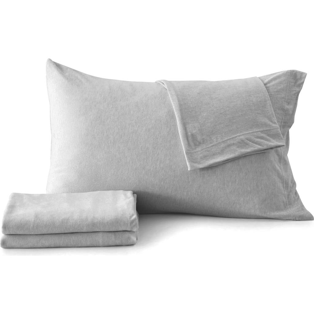 Woven & Weft Heathered Jersey Sheet Set