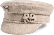 Ruslan Baginskiy Wool Blend Baker Boy Cap