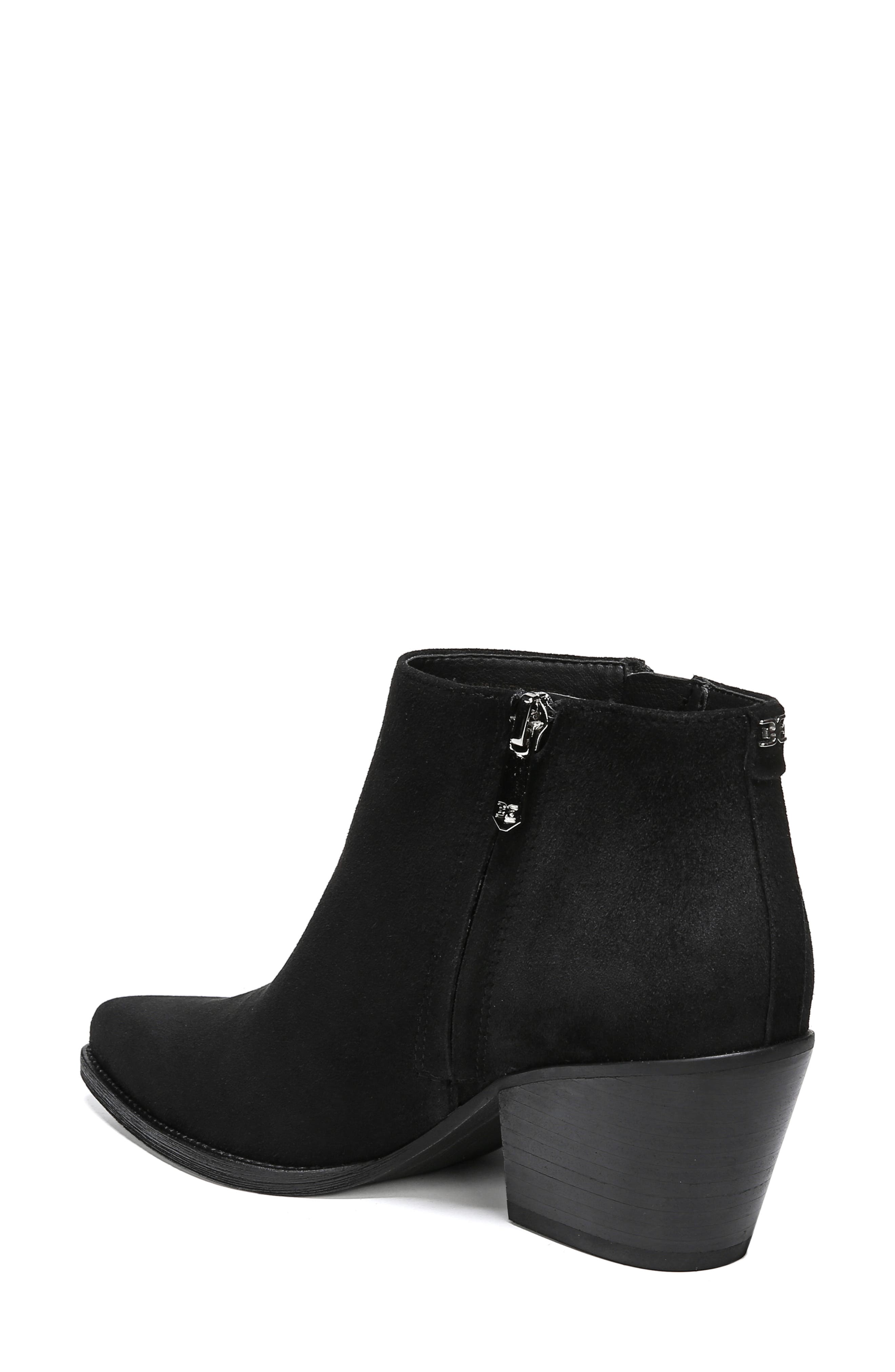 Walden Bootie, Alternate, color, BLACK SUEDE