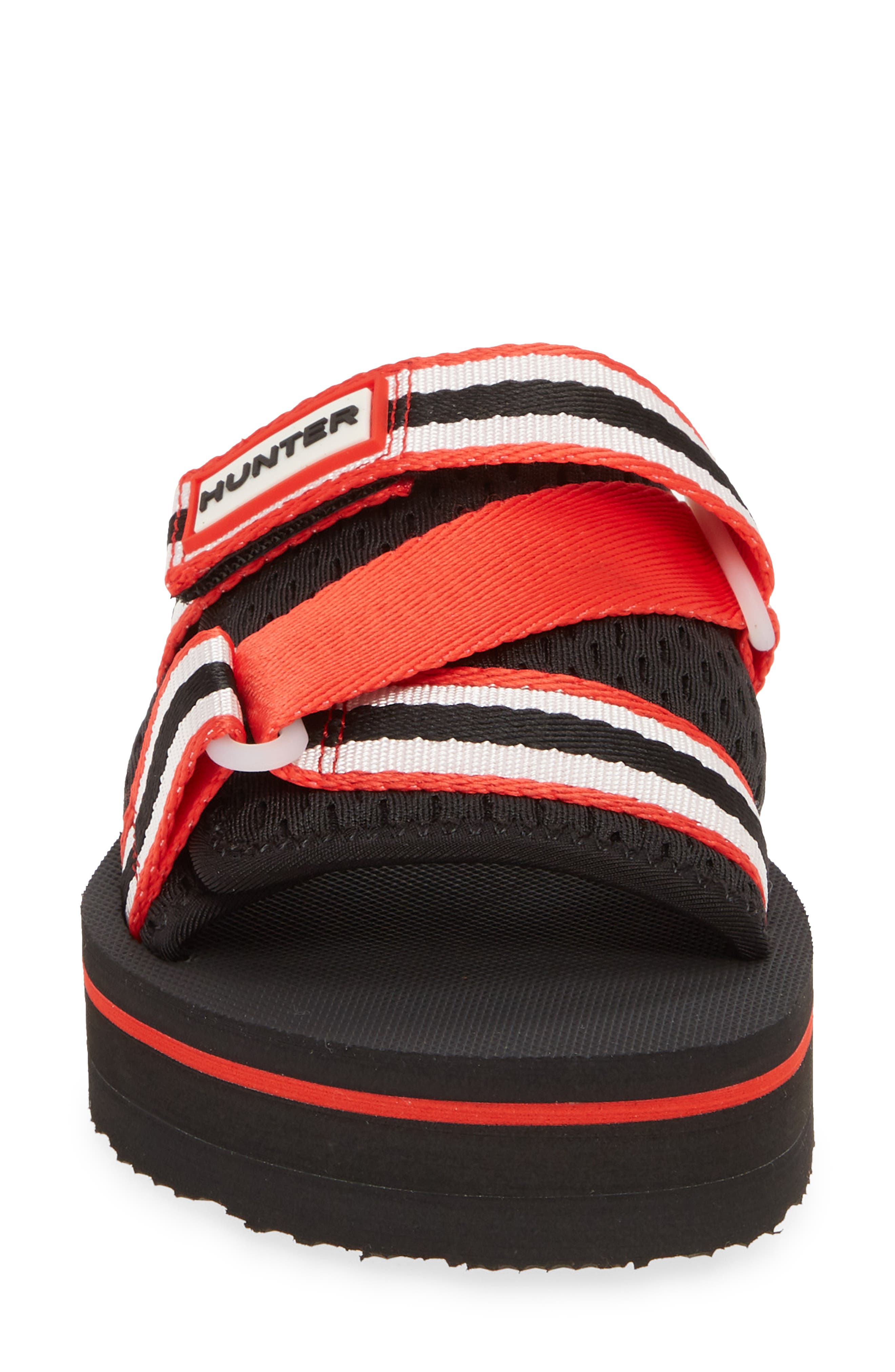 Hunter Original Platform Slide Sandal, Alternate, color, 