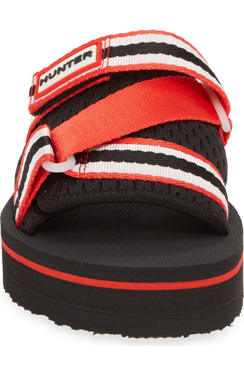 Hunter Original Platform Slide Sandal, Alternate, color,