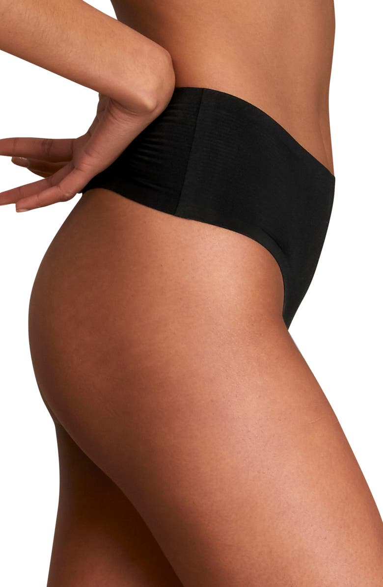 EBY Assorted 3-Pack High Waist Thongs, Alternate, color,
