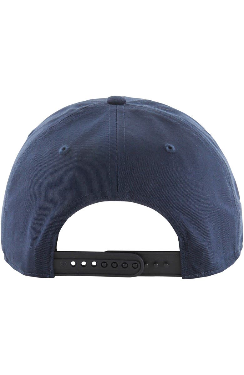 '47 Men's '47 Navy Notre Dame Fighting Irish Overhand Hitch Adjustable Hat, Alternate, color,