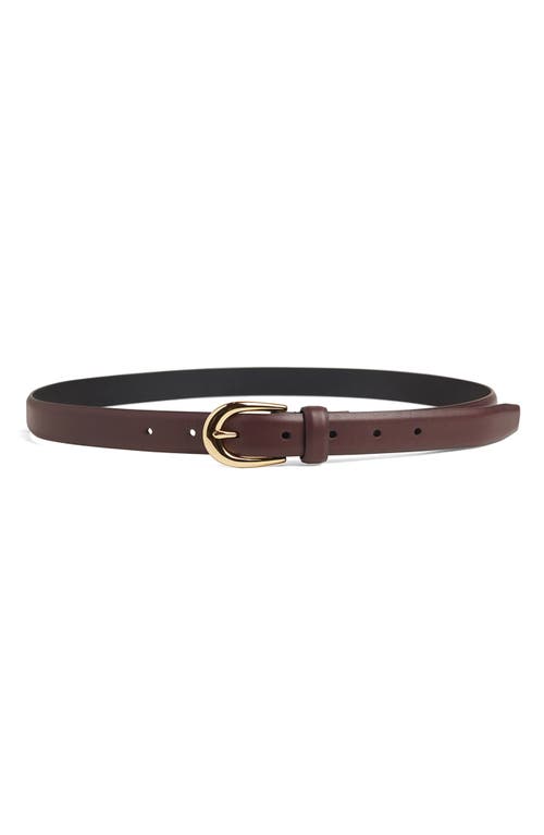 Favorite Daughter The Favorite Leather Belt In Brown