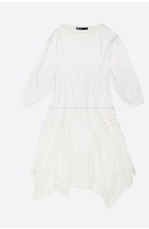 Bimba Y Lola Asymmetric 2 1 Dress In White