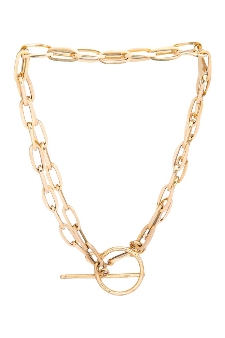 Binachi Neckpiece, Main, color, Gold