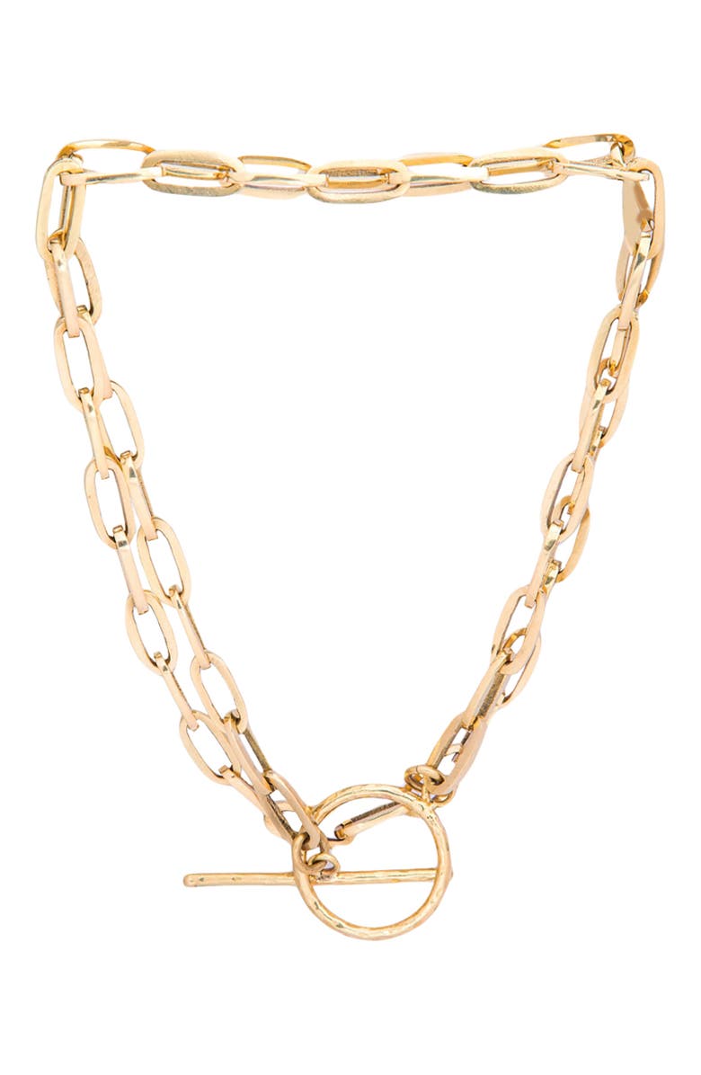 Adele Dejak Binachi Neckpiece, Main, color, Gold