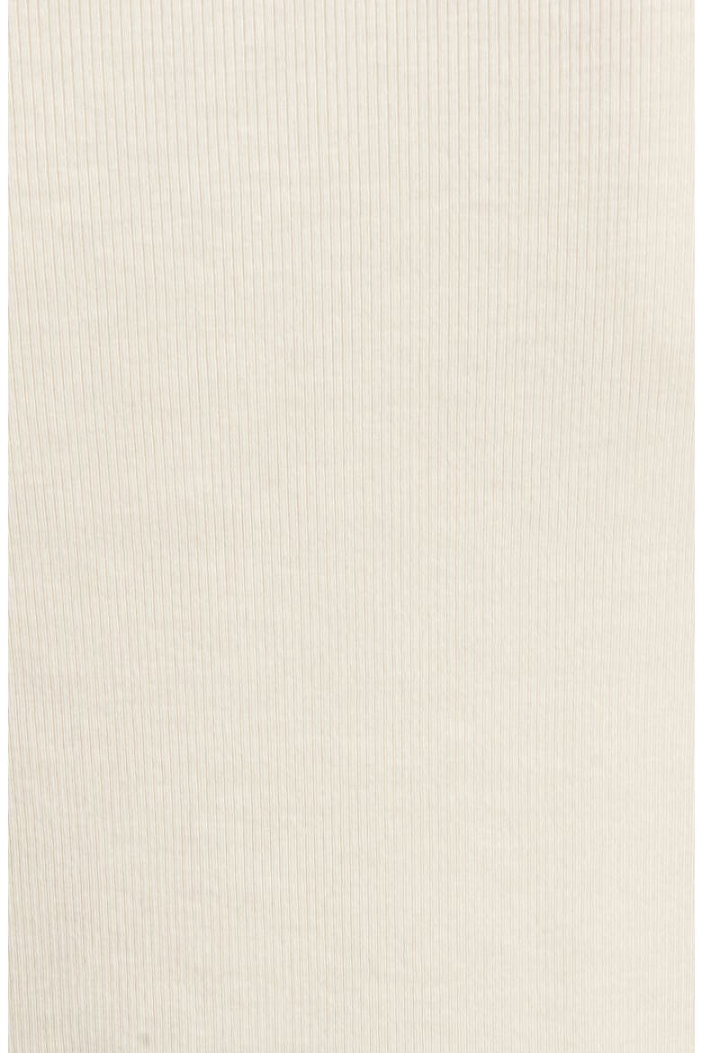 Women's Gray Boy Ribbed T-Shirt, Alternate, color, WHITE CREAM