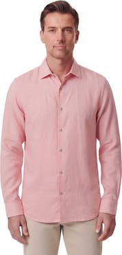Lords of Harlech Linen Long Sleeve Shirt