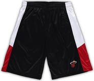 FANATICS Men's Fanatics Branded Black Miami Heat Big & Tall Champion Rush Practice Shorts