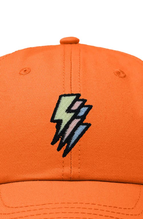 Dalix Lightning Cap In Orange