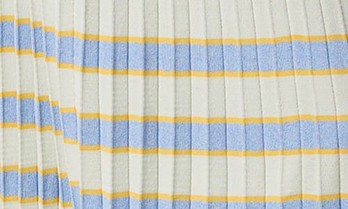 Rag & Bone Eloise Stripe Short-sleeve Maxi Dress In Green Multi