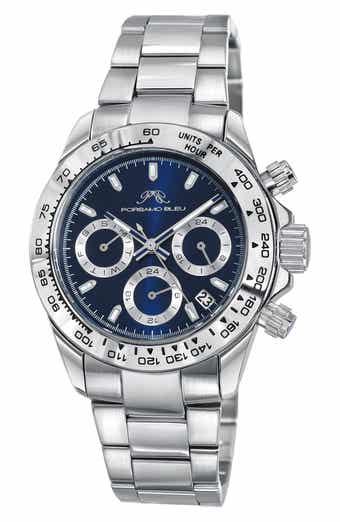 PORSAMO BLEU Alexis Multi-Function Bracelet Watch, 37mm