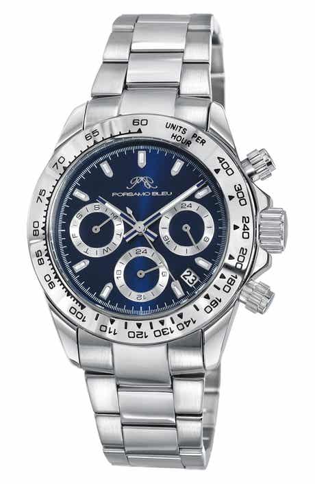 PORSAMO BLEU Alexis Multi-Function Bracelet Watch, 37mm