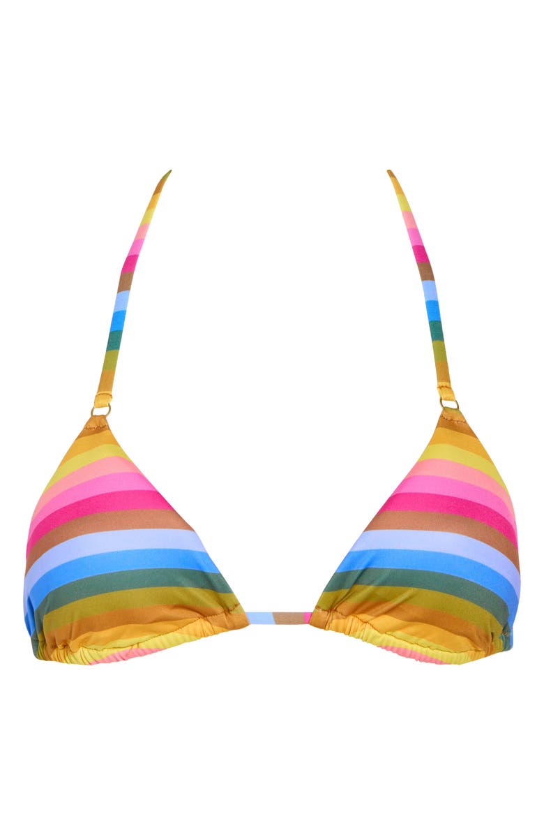 Vitamin A<sup>®</sup> Gia Ring Triangle Bikini Top, Alternate, color,
