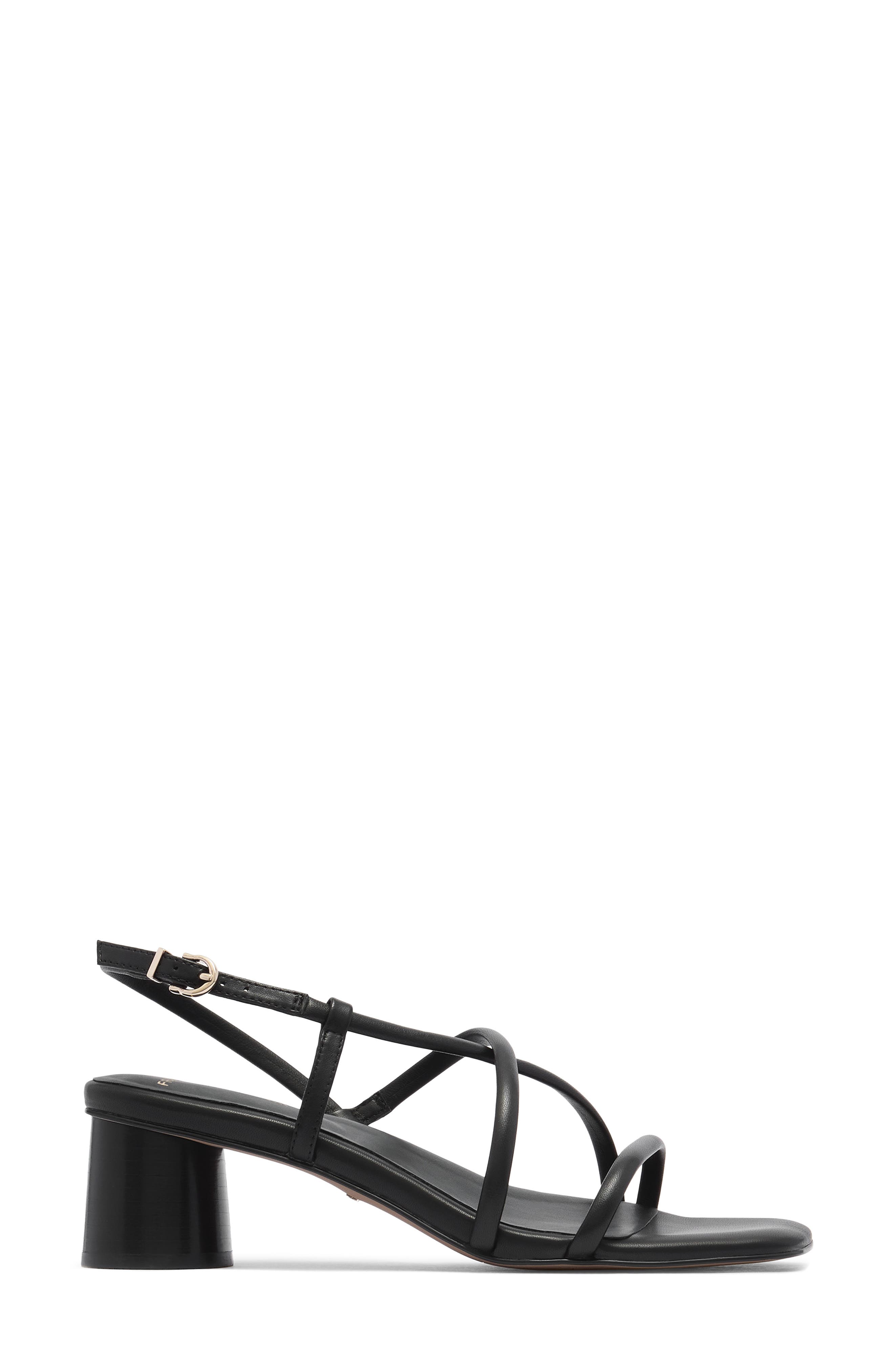 FRANKIE4 Lottie Block Heel Sandal, Alternate, color, Black