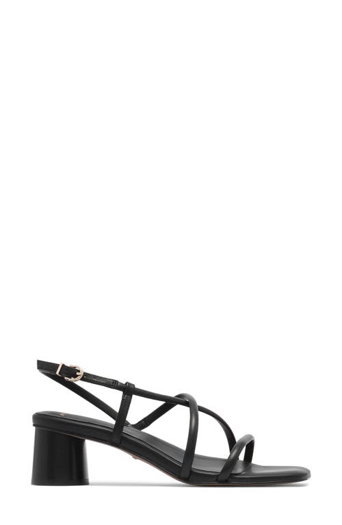 Frankie4 Lottie Block Heel Sandal In Black