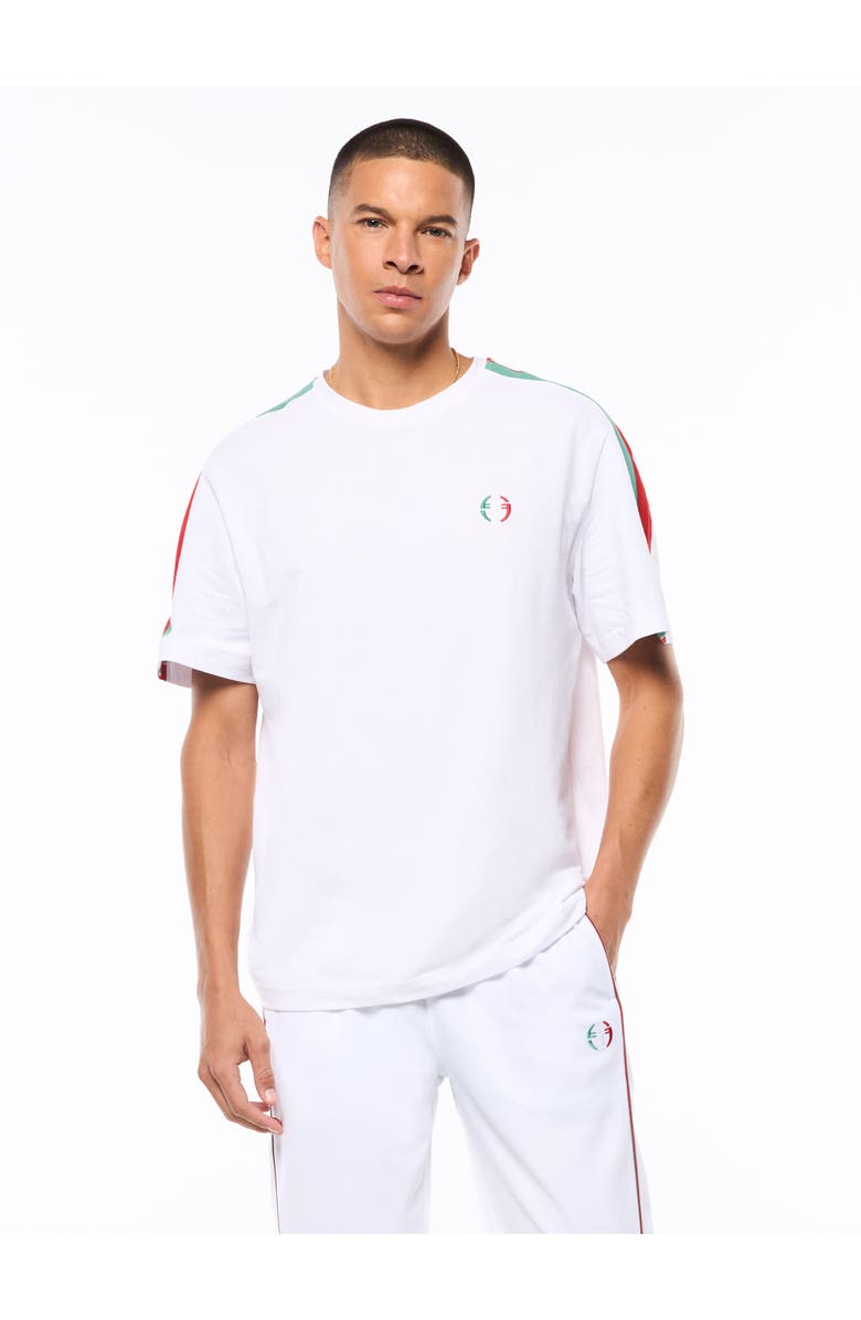Sergio Tacchini Eredita T-Shirt, Main, color, Brilliant White
