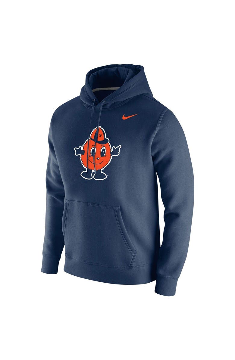 Nike Men's Nike Navy Syracuse Orange Vintage School Logo Pullover Hoodie, Alternate, color, 