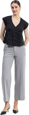 Reistor Deep V-neck Short Top