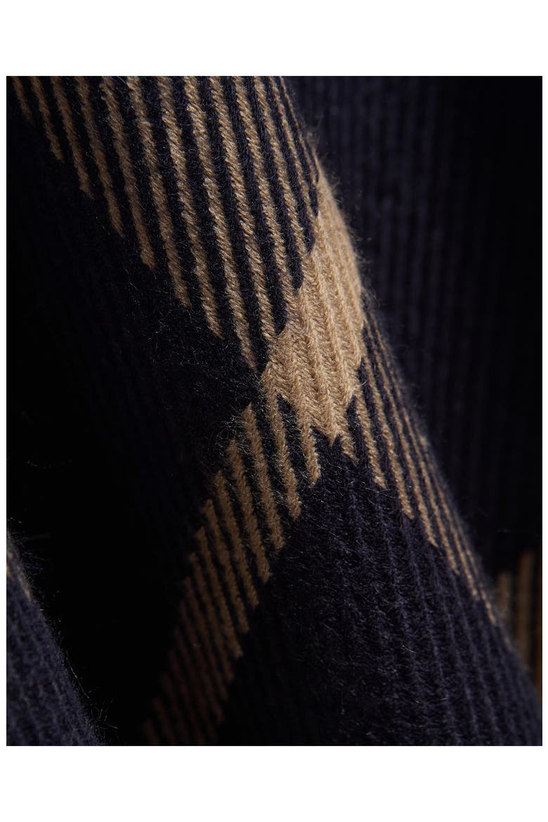 Isabelle Tartan Serape, Alternate, color, MIDNIGHT TARTAN