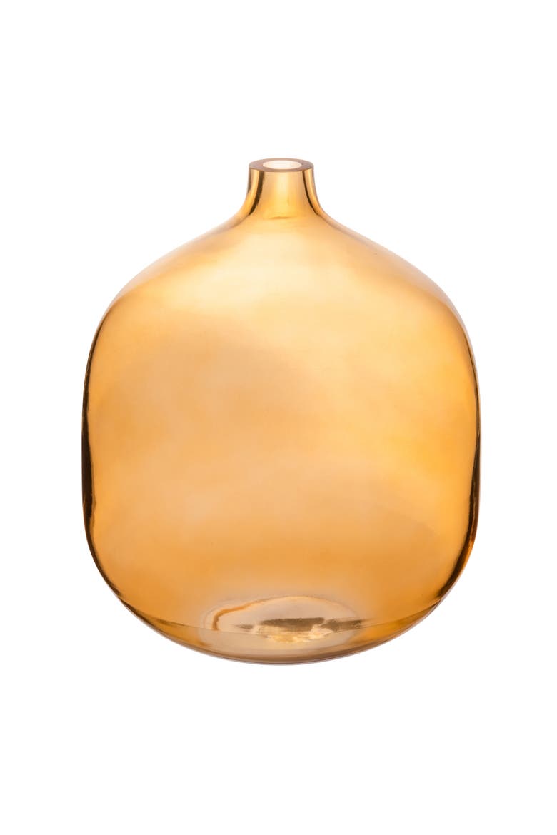 Round Vase, Main, color, Brown