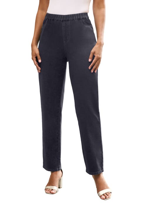 Straight Leg Knit Jean