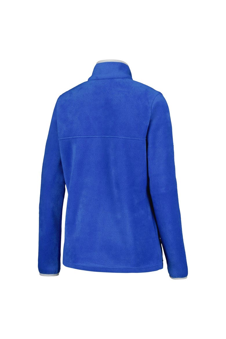 Women's Columbia Blue New York Rangers Benton Springs Half-Snap Jacket, Alternate, color, Blue
