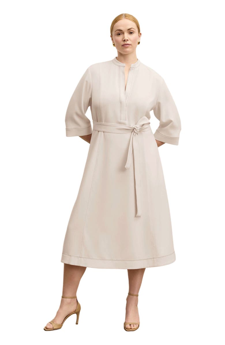 M.M.LaFleur Lauleh Dress, Alternate, color, Eggshell