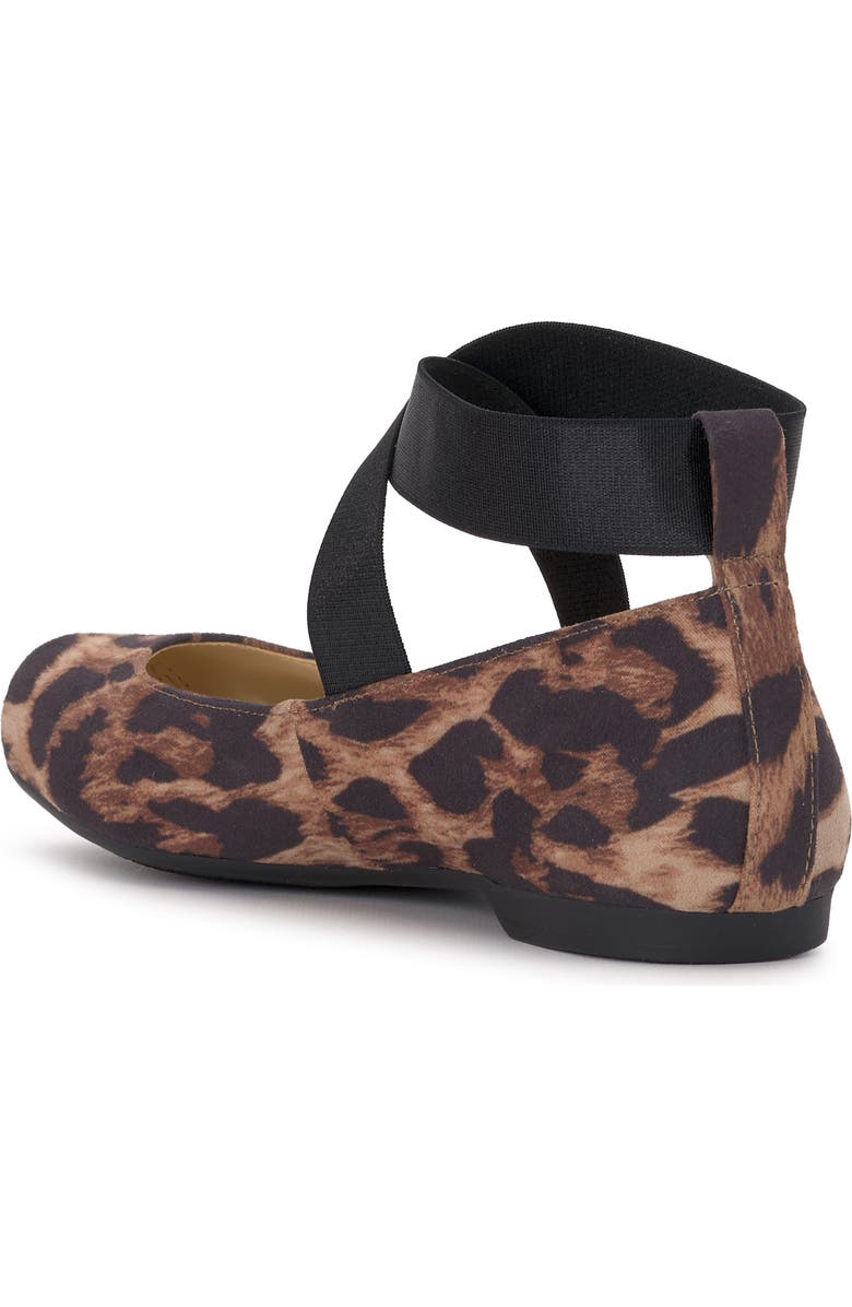 Jessica Simpson 'Mandalaye' Leather Flat, Alternate, color, Natural Spots