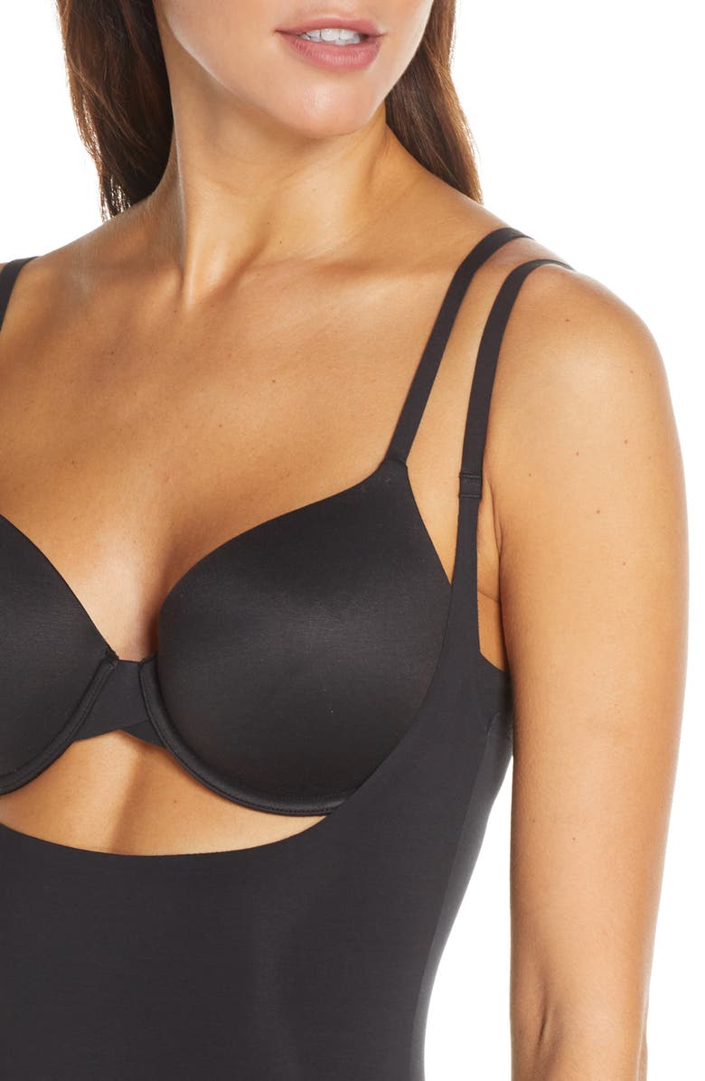 Wacoal Open-Bust Mid-Thigh Shaper, Alternate, color,