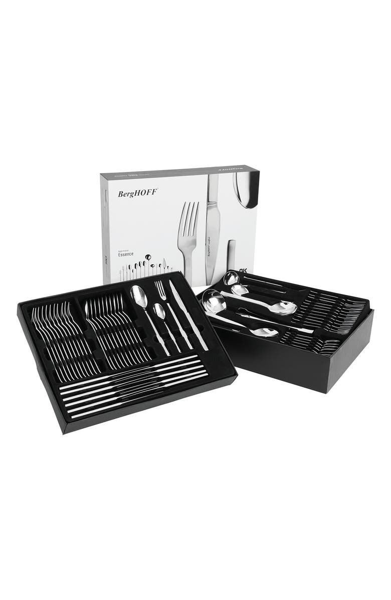 BergHOFF INTERNATIONAL Essence 72-Piece Flatware Set, Alternate, color, Multi