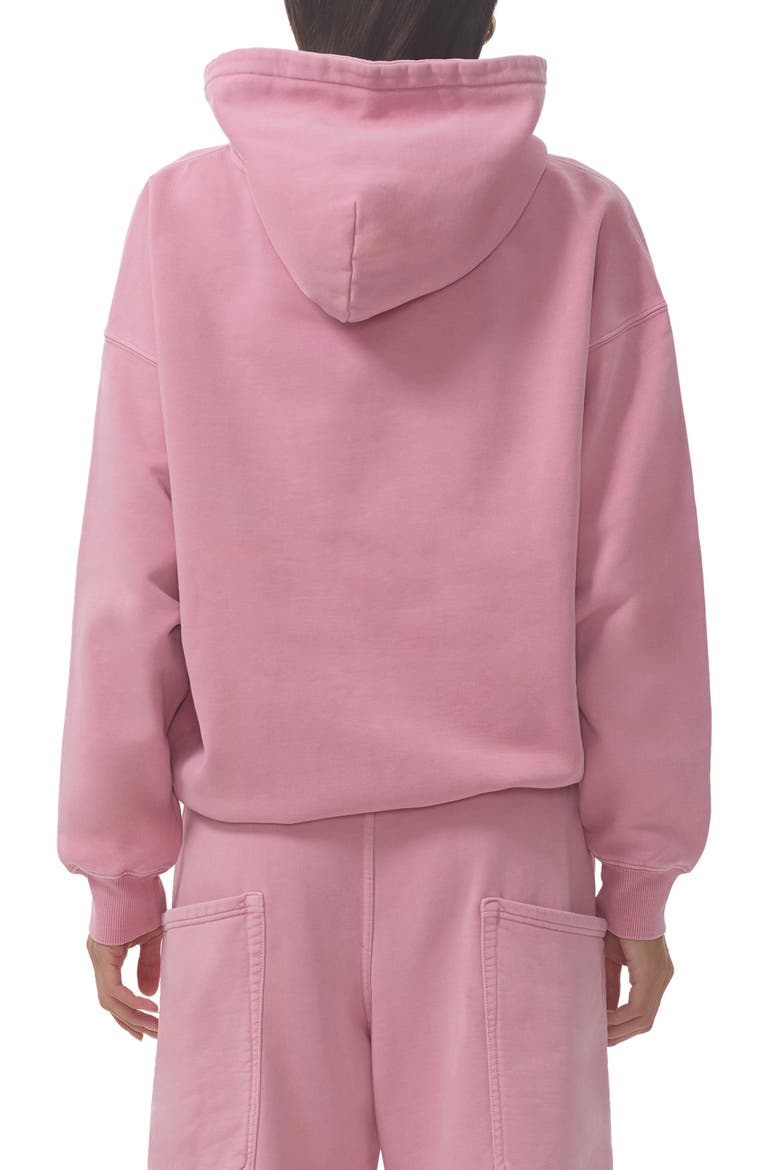 Blake Cotton Hoodie, Alternate, color, CLAY PINK