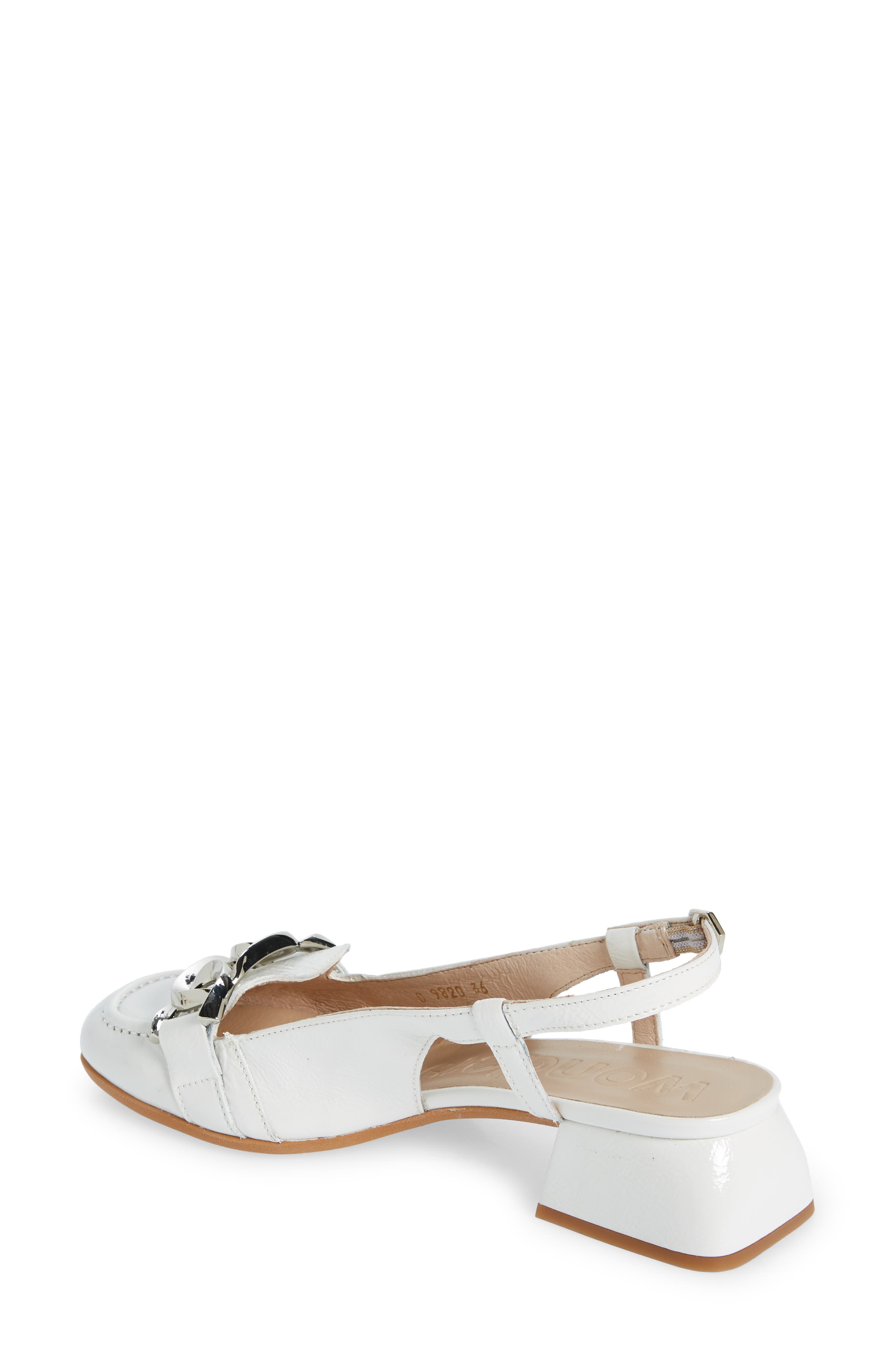 Chain Detail Slingback Pump - image 4