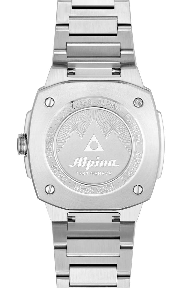 ALPINA Alpiner Extreme Bracelet Watch, 34mm, Alternate, color, Silver-Tone