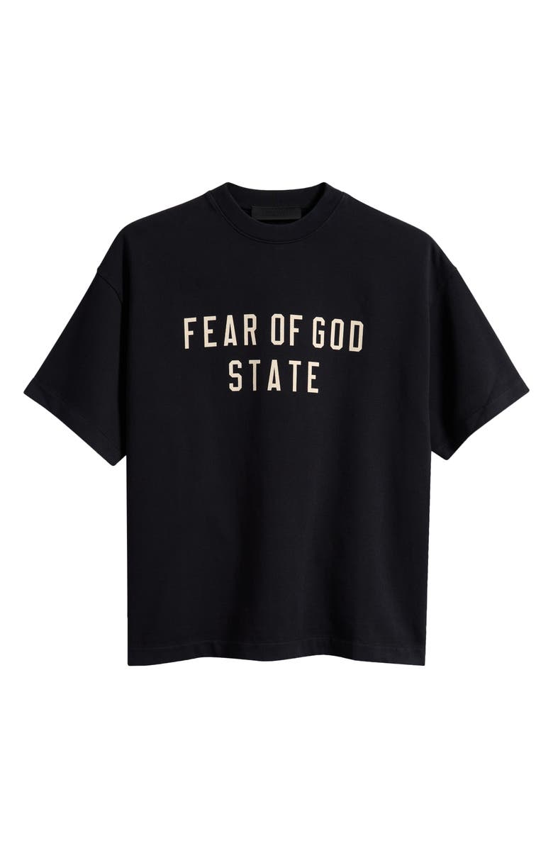 Fear of God Essentials Kids' Logo Cotton Graphic T-Shirt, Main, color, 